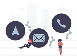 顧客とのタッチポイントがバラバラ